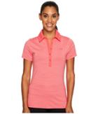 Under Armour Golf Zinger Polo (hollywood/hollywood/hollywood) Women's Short Sleeve Pullover