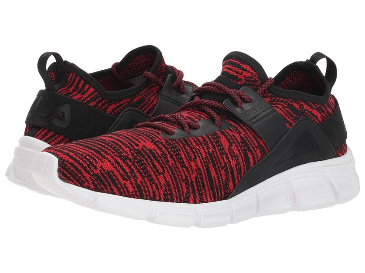 Fila Lombardi Running (fila Red/black/white) Men's Running Shoes