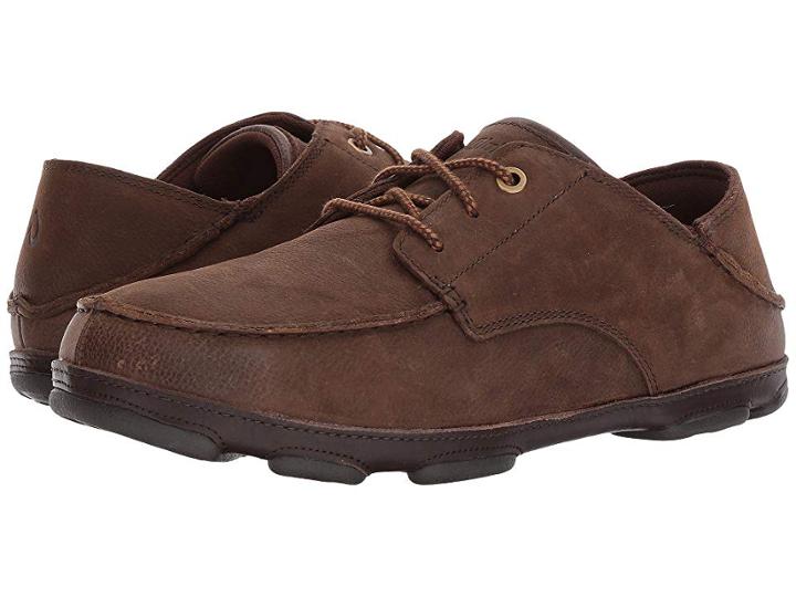 Olukai Hamakua Poko (dark Wood/dark Wood) Men's Shoes