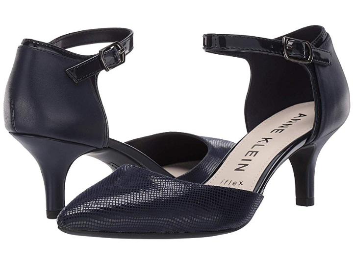 Anne Klein Fields Pump (navy) Women's Shoes