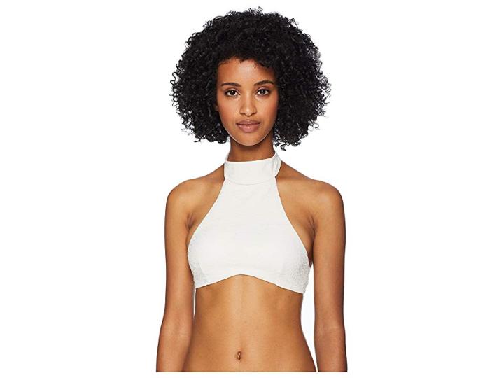 Onia Mary Jane Top (white) Women's Swimwear