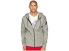 Adidas Sport Id Stadium Full-zip Hoodie (stadium Heather/noble Maroon/black) Men's Sweatshirt