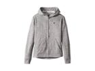 Hurley Kids One And Only Therma Fit Full Zip Hoodie (big Kids) (dark Grey Heather) Boy's Sweatshirt