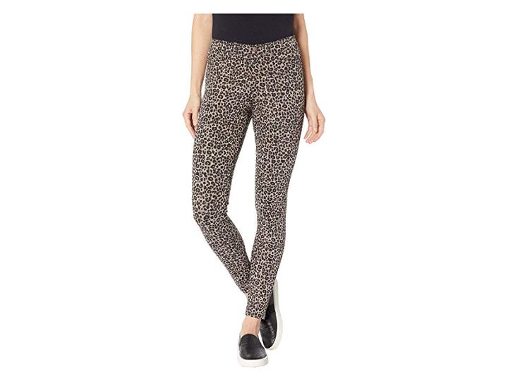 Hue Leopard Denim Leggings (brown) Women's Jeans