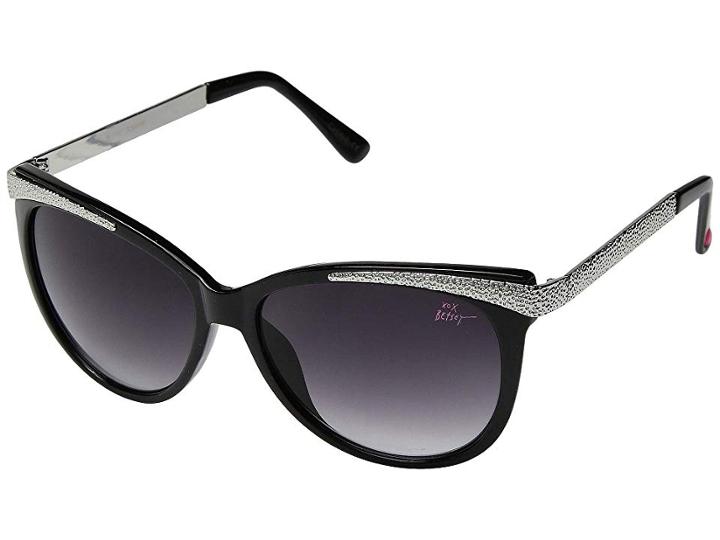 Betsey Johnson Luv Betsey(r) Lb889126 (black) Fashion Sunglasses
