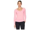 Jamie Sadock Sunsense(r) Long Sleeve Layering Top (luminosity Pink) Women's Long Sleeve Pullover