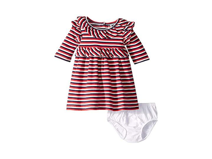 Janie And Jack Striped Dress (infant) (multi) Girl's Clothing
