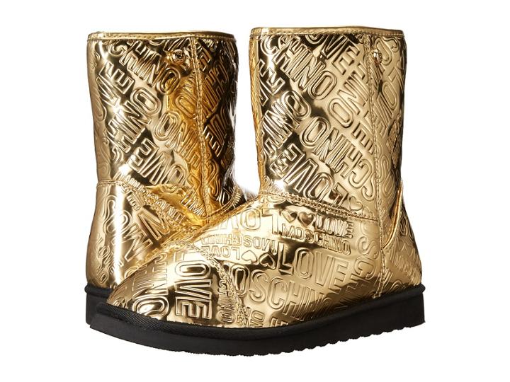 Love Moschino Ankle Boots (gold) Women's Boots