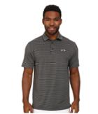 Under Armour Golf Ua Playoff Polo (asphalt Heather/steel/steel) Men's Short Sleeve Knit