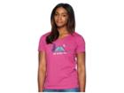 Life Is Good All Together Now Crusher Vee Tee (sassy Magenta) Women's T Shirt