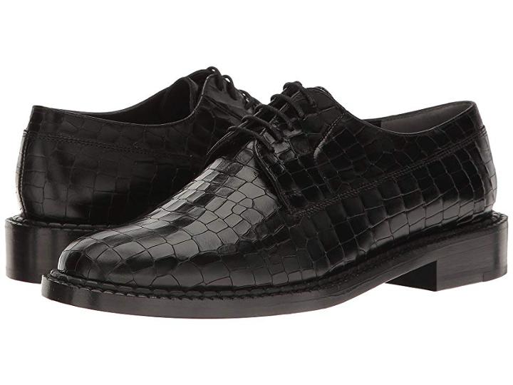 Clergerie Jocn (black Crocco) Women's Shoes