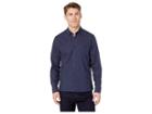 Ted Baker Oxfords Long Sleeve Twill Overshirt (navy) Men's Clothing