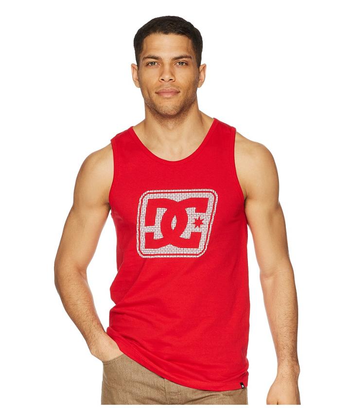 Dc Endless Tank Top (tango Red) Men's Sleeveless