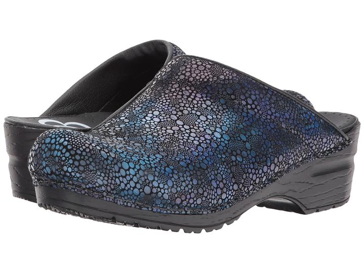 Sanita Original Olesto (blue) Women's Clog Shoes