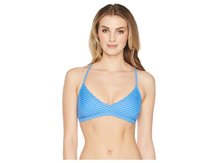 Speedo Seamed Top (scuba Blue) Women's Swimwear