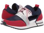 Bebe Brienna (navy/red) Women's Lace Up Casual Shoes
