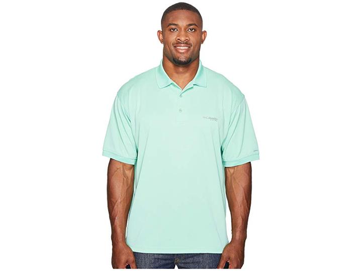 Columbia Big Tall Perfect Casttm Polo (kelp) Men's Clothing