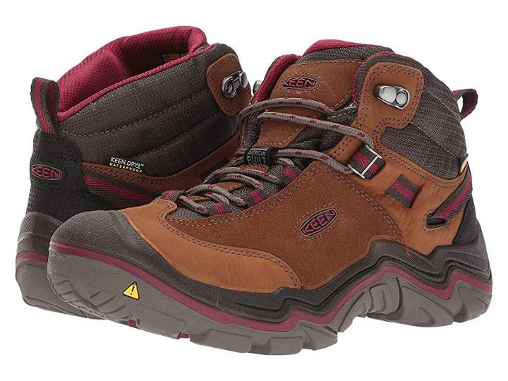 Keen Laurel Mid Waterproof (monks Robe/rhododendron) Women's Waterproof Boots