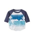 Chaser Kids Vintage Jersey Ocean View Tee (toddler/little Kids) (salt/avalon) Boy's T Shirt