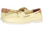 Sperry A/o Venice Canvas (yellow) Women's Shoes