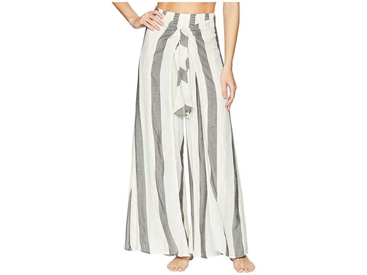 L*space Annie Palazzo Pants Cover-up (beach Bum Stripe) Women's Swimwear