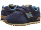 New Balance Kids Iv574v1 (infant/toddler) (pigment/cadet) Kids Shoes