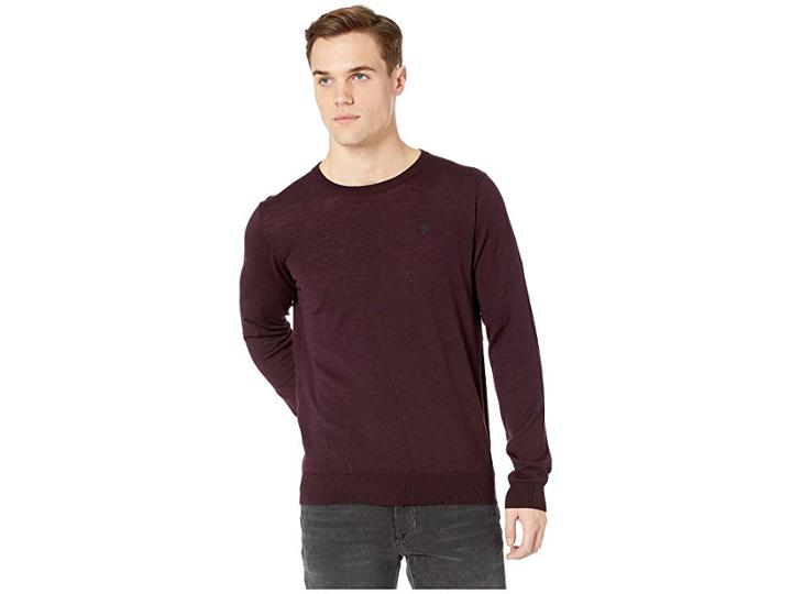 G-star Core R Knit Long Sleeve (plumeria) Men's Clothing