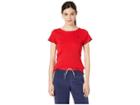 U.s. Polo Assn. Solid Lettuce Edge T-shirt (racing Red) Women's T Shirt