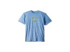 Vissla Kids Downright Short Sleeve (big Kids) (royal Wash Heather) Boy's Clothing