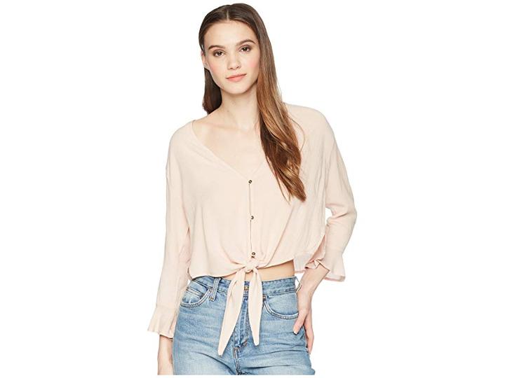 Billabong Girl Crush Woven Top (tanline) Women's Clothing