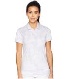 Nike Golf Dry Polo Short Sleeve Sub Print (barely Grape/flat Silver) Women's Short Sleeve Pullover