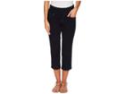 Jag Jeans Petite Petite Peri Straight Pull-on Denim Crop In After Midnight (after Midnight) Women's Jeans