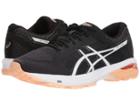 Asics Gt-1000 6 (black/canteloupe/carbon) Women's Running Shoes