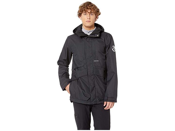 Volcom Snow Fifty Fifty Jacket (black) Men's Coat