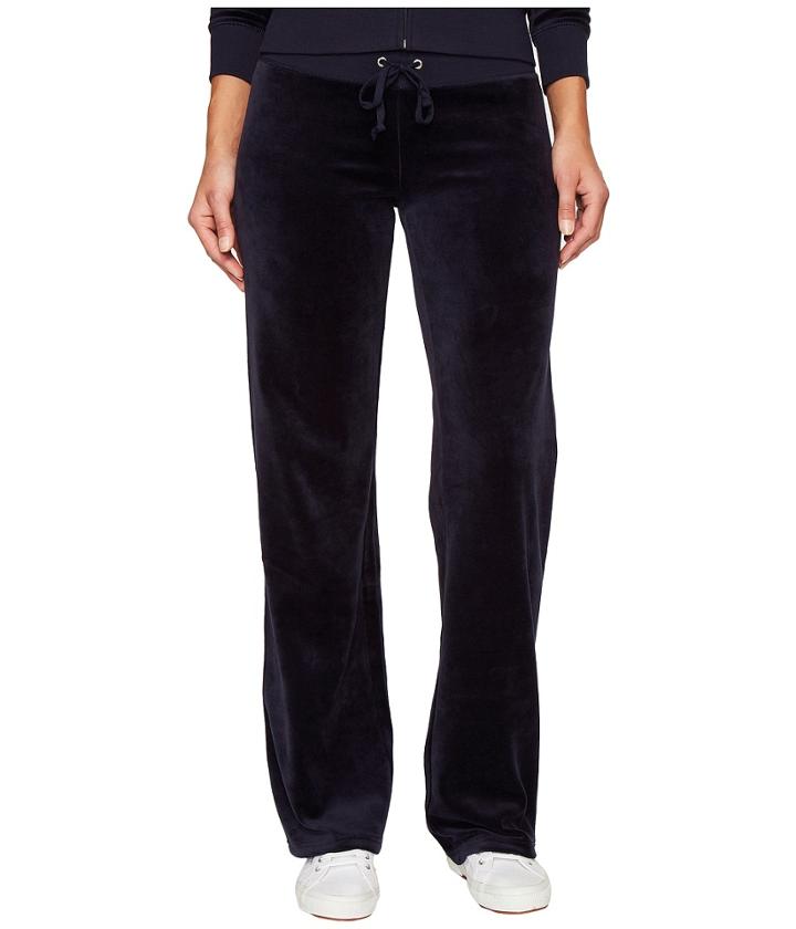 Juicy Couture Mar Vista Velour Pants (regal) Women's Casual Pants