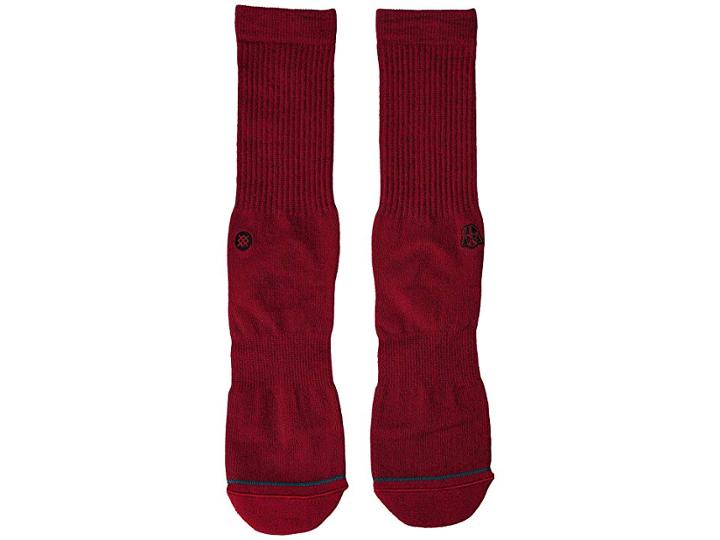 Stance Solid Vader (primary Red) Men's Crew Cut Socks Shoes