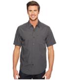 Exofficio Salida Plaid Short Sleeve Shirt (cement) Men's Short Sleeve Button Up