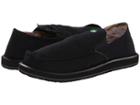 Sanuk Pick Pocket (black) Men's Slip On  Shoes