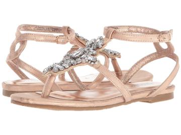 Badgley Mischka Kids Cara Barstow (little Kid/big Kid) (rose Gold) Girls Shoes