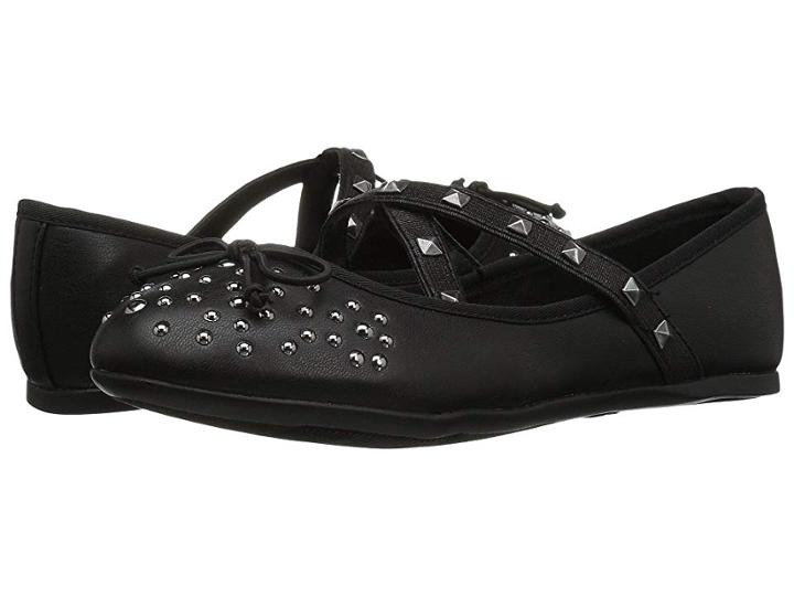 Nina Kids Averi (toddler/little Kid/big Kid) (black) Girls Shoes