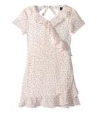 Bardot Junior Allira Spot Dress (big Kids) (white/red Spot) Girl's Dress