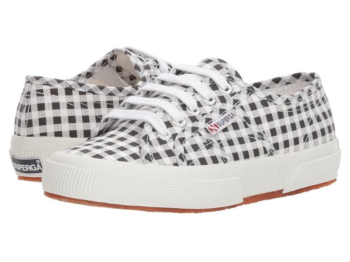 Superga 2750 Gingham (black) Women's Shoes