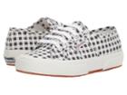 Superga 2750 Gingham (black) Women's Shoes