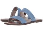 Sam Edelman Gala (denim Blue Kid Suede Leather) Women's Shoes