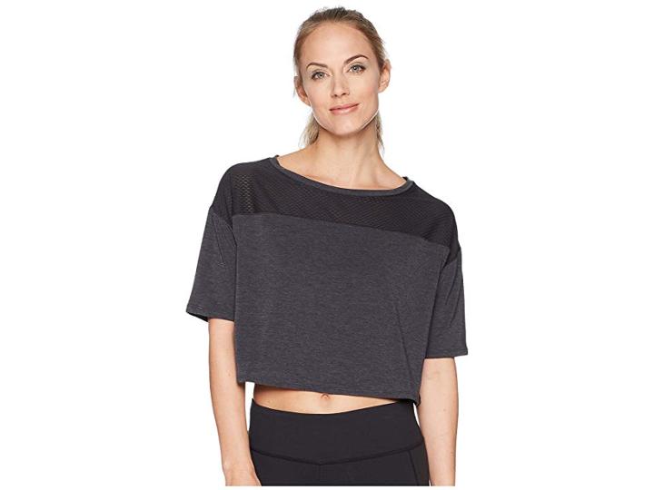 New Balance Determination Top (black) Women's Short Sleeve Pullover