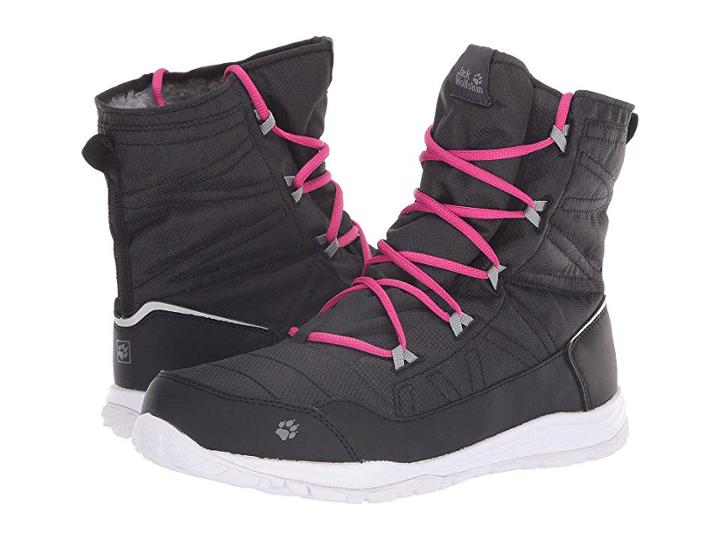 Jack Wolfskin Kids Portland Boot (toddler/little Kid/big Kid) (black) Girls Shoes