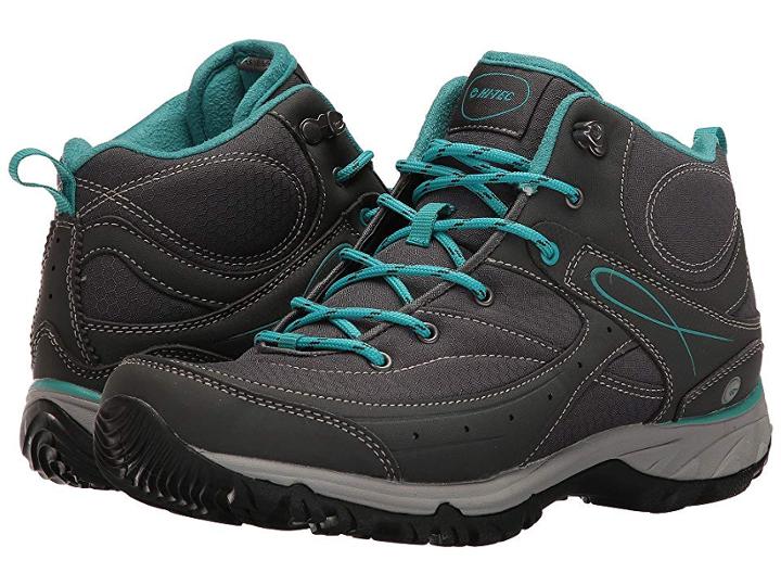 Hi-tec Equilibrio Bijou Mid I (charcoal/tile Blue) Women's Shoes