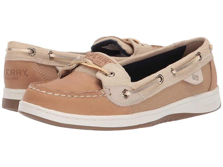 Sperry Angelfish Linen (linen/oat) Women's  Shoes