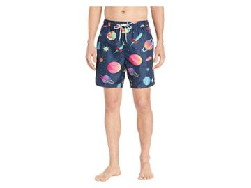 U.s. Surf Club Space Swim Shorts (classic Navy) Men's Swimwear