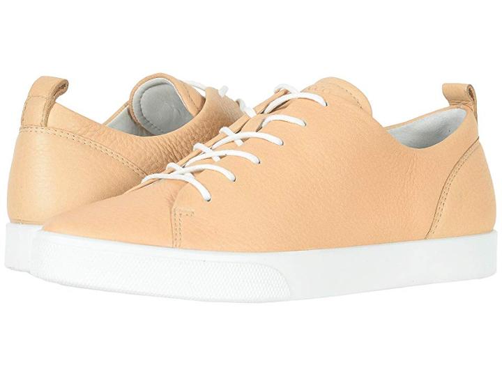 Ecco Gillian Tie (powder Cow Leather) Women's Lace Up Casual Shoes
